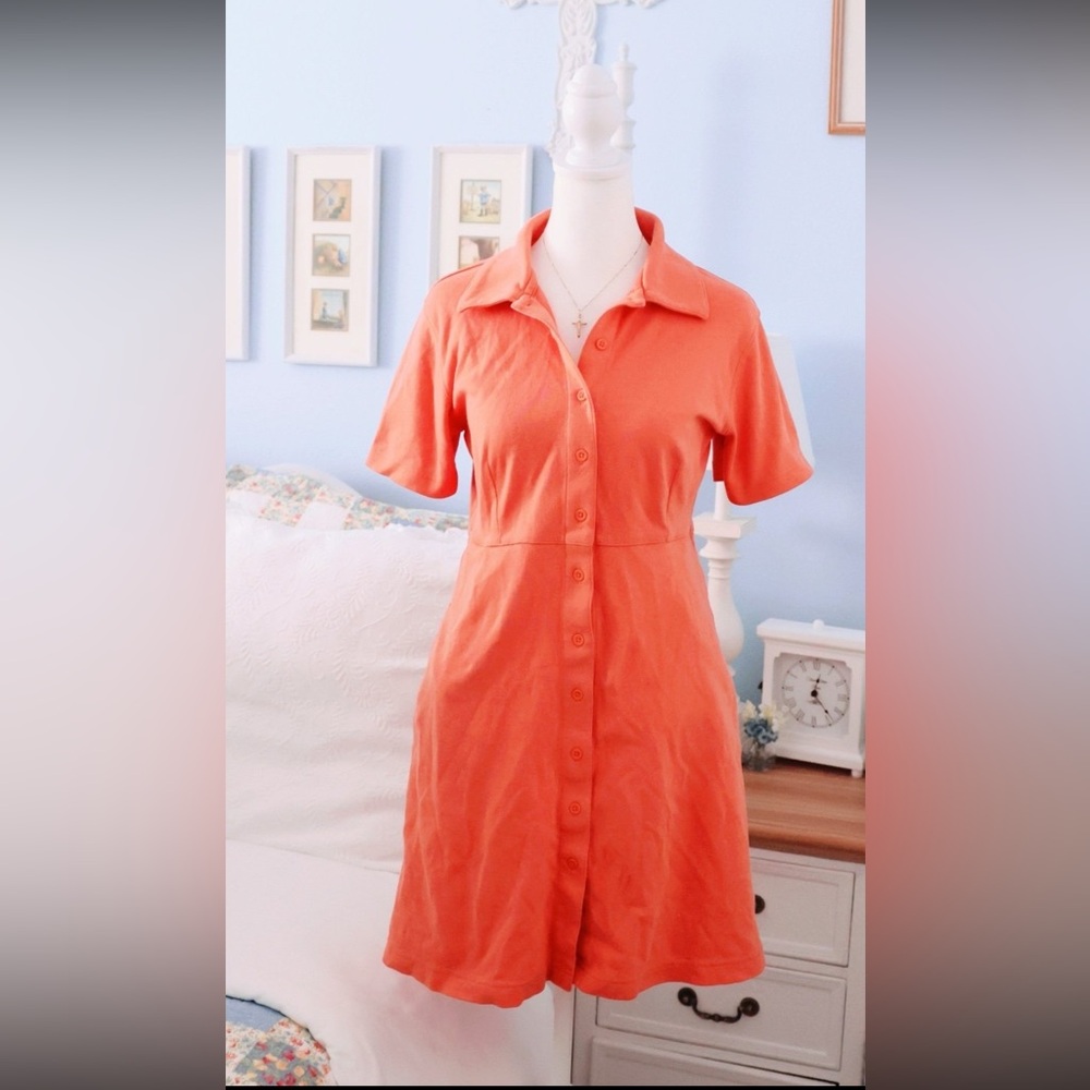 Eddie Bauer collar dress